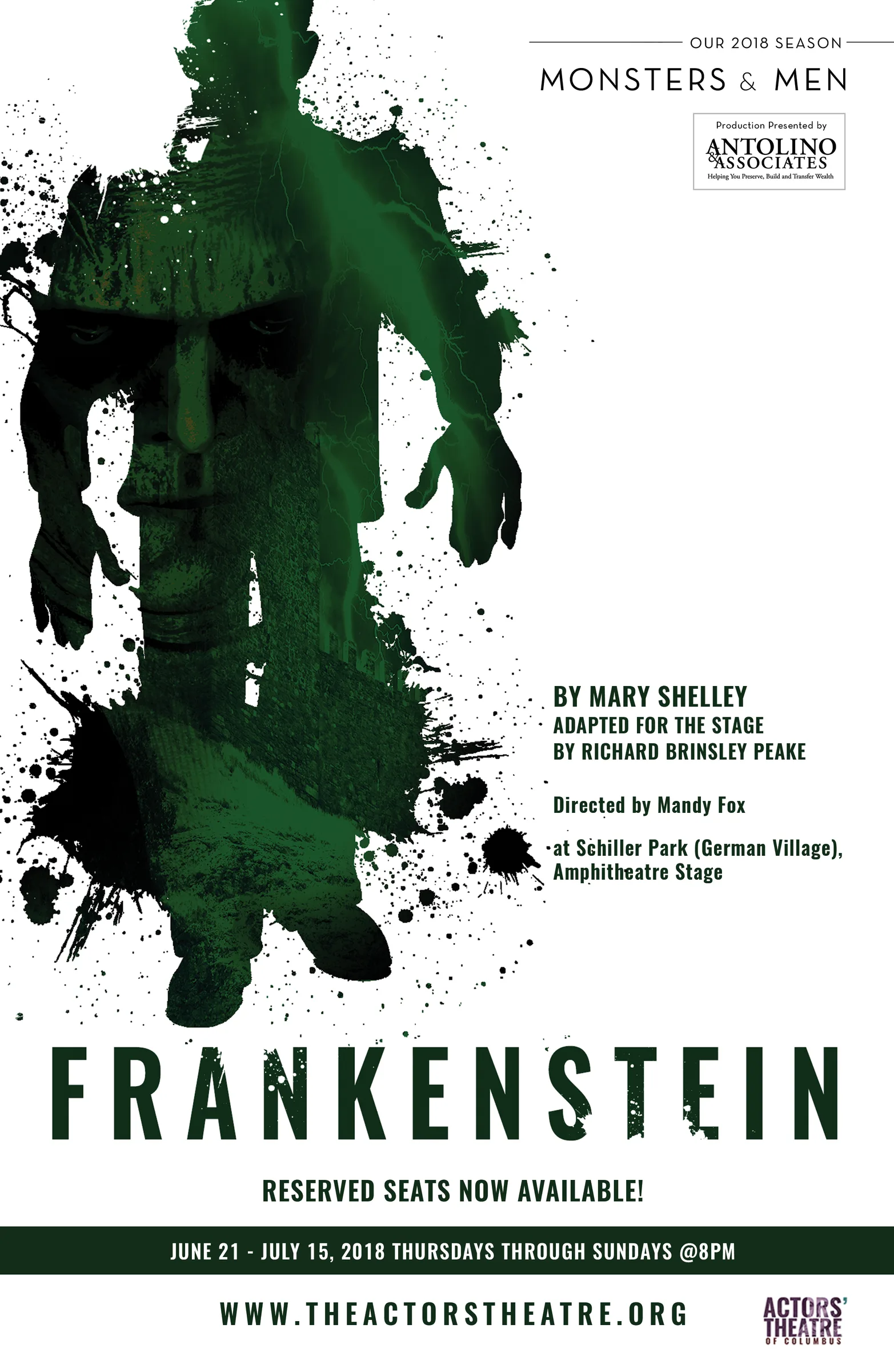 Frankenstein poster